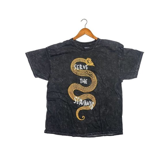 Vintage Style Nirvana Serve The Servants Short Sleeve Crew Neck T Shirt XL Black - Picture 8 of 12